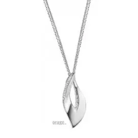 [T57] Pendentif en argent rhodié 925/1000
