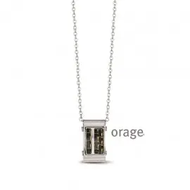 [AL014] Collier hommes carbone - 55cm (AL014)