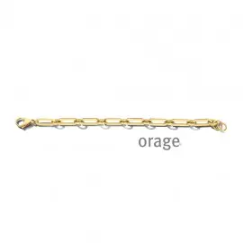 [AT145/48] Collier acier jaune - 48cm(AT145/48)